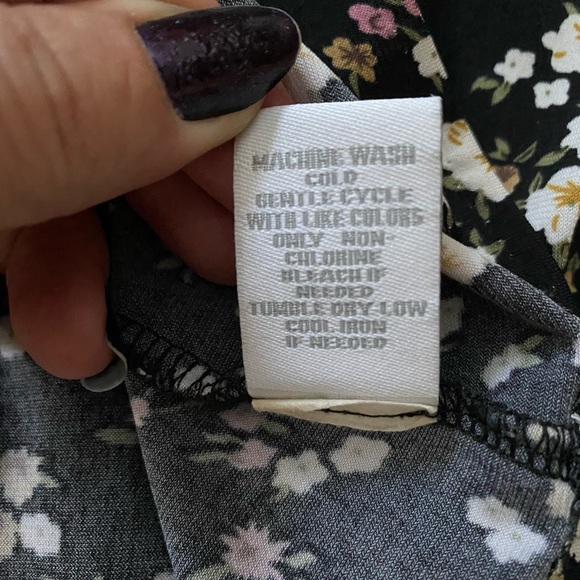 Dressbarn womens top blouse ditsy floral prints - Picture 12 of 12